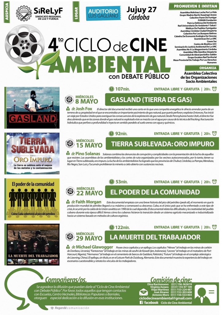 ciclo de cine ambiental