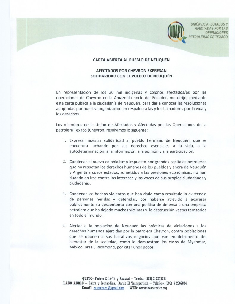 Solidaridad Neuquèn