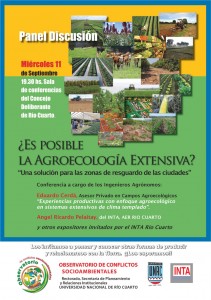afiche panel agroecologia1
