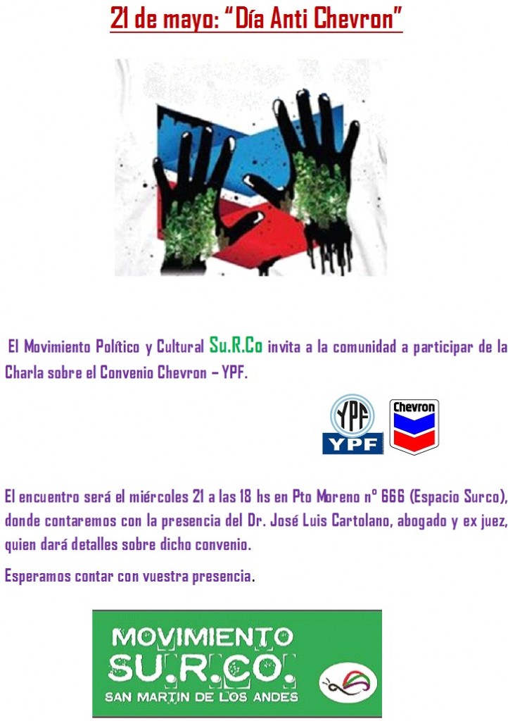 CHARLA 21 de mayo chevron