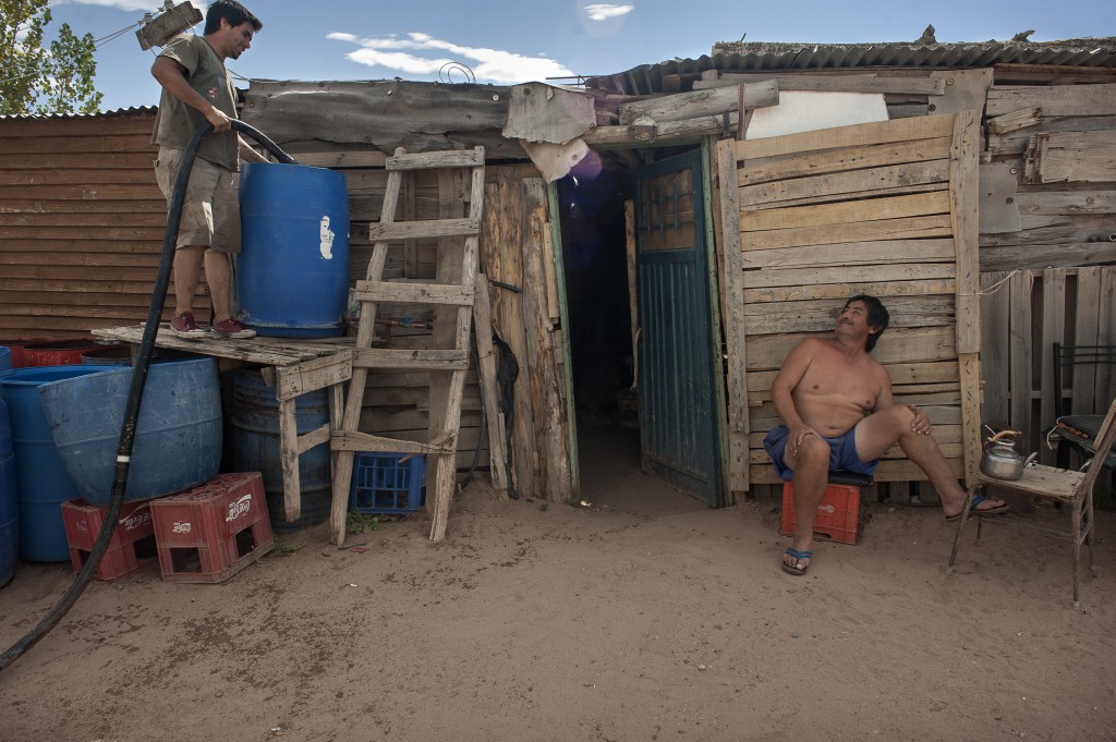 Veicno de Valentina Norte Rural recibe agua potable