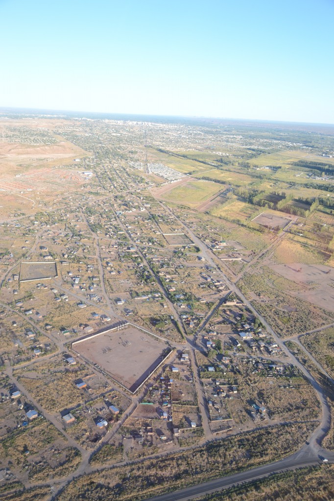 Vista de Neuquén desde Valentina Norte Rural zona Los Hornos