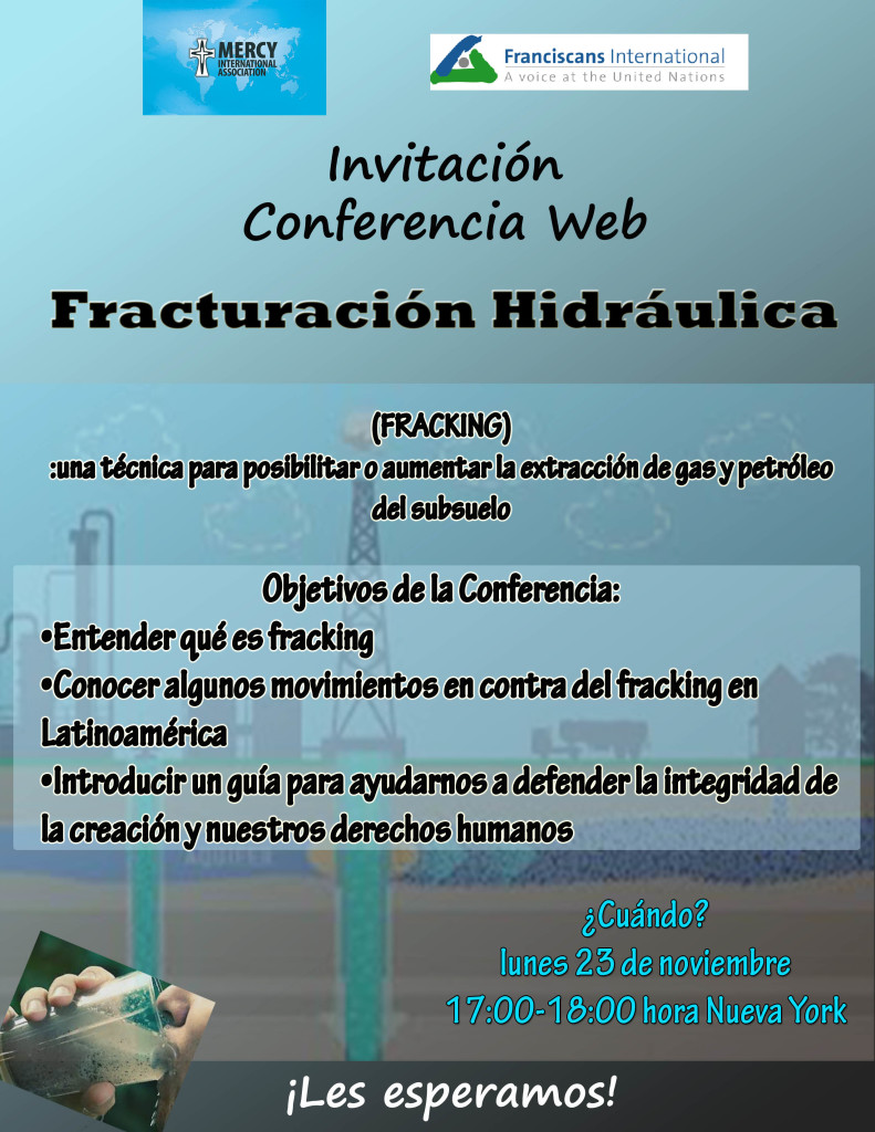 Afiche conferencia web fracking 3-2