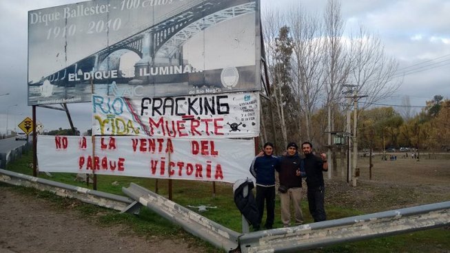 marcha contra fracking